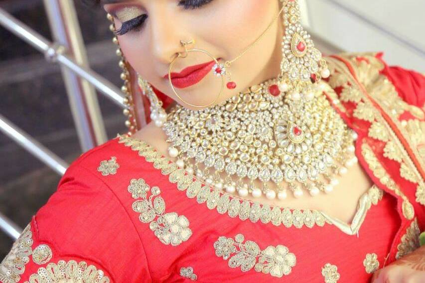 Bridal makeup