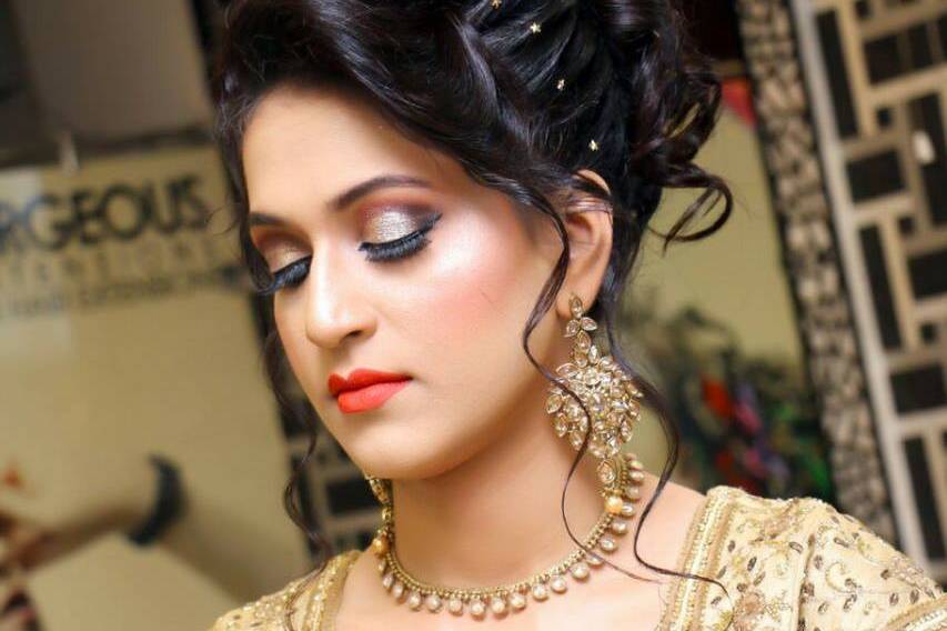 Bridal makeup