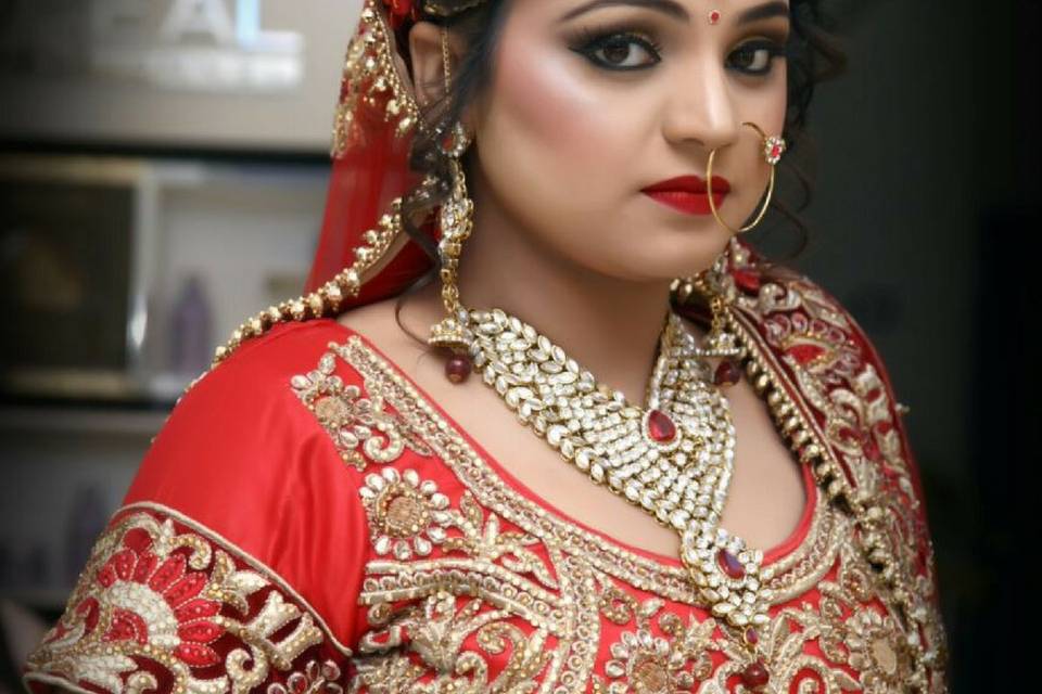 Bridal makeup