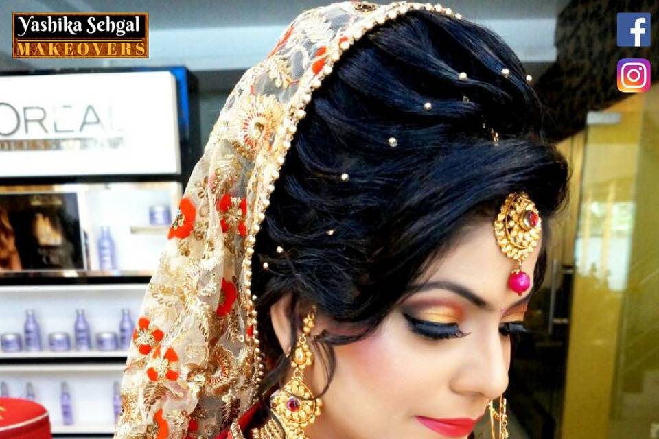 Bridal makeup