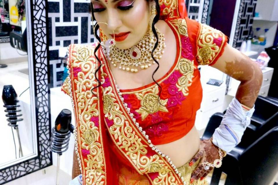 Bridal makeup