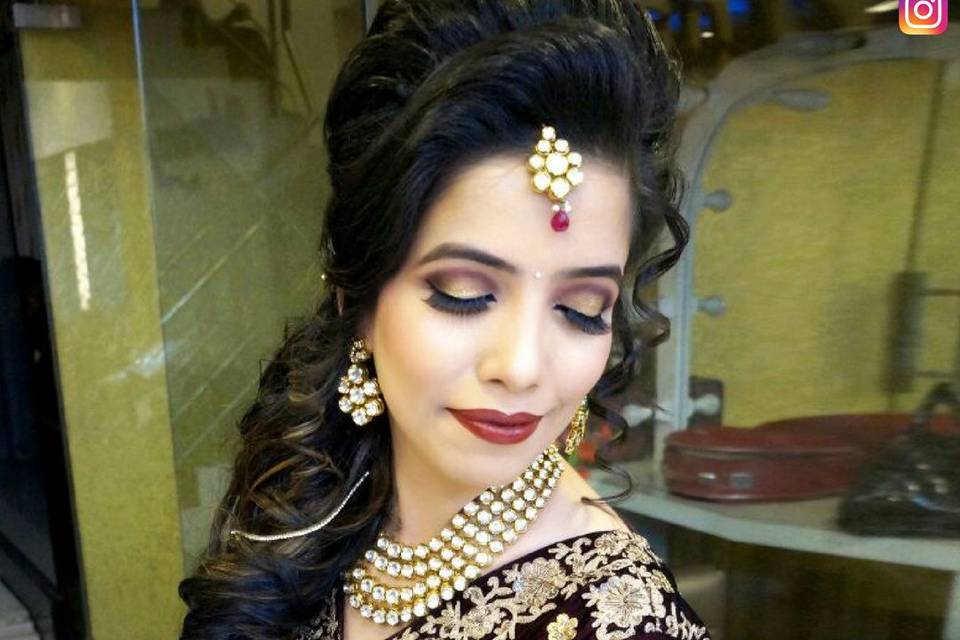 Bridal makeup