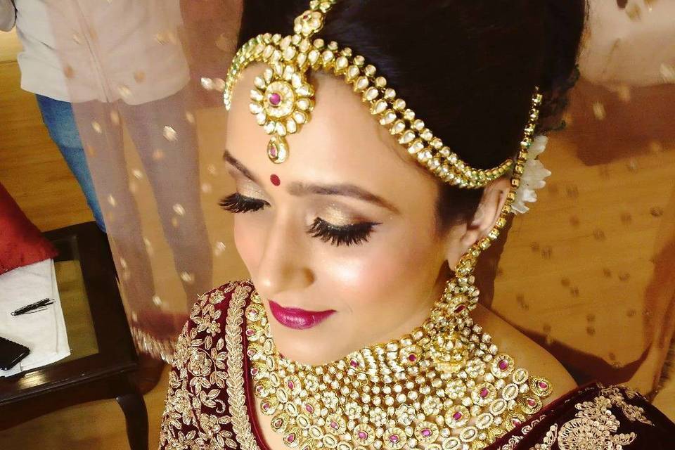 Bridal makeup