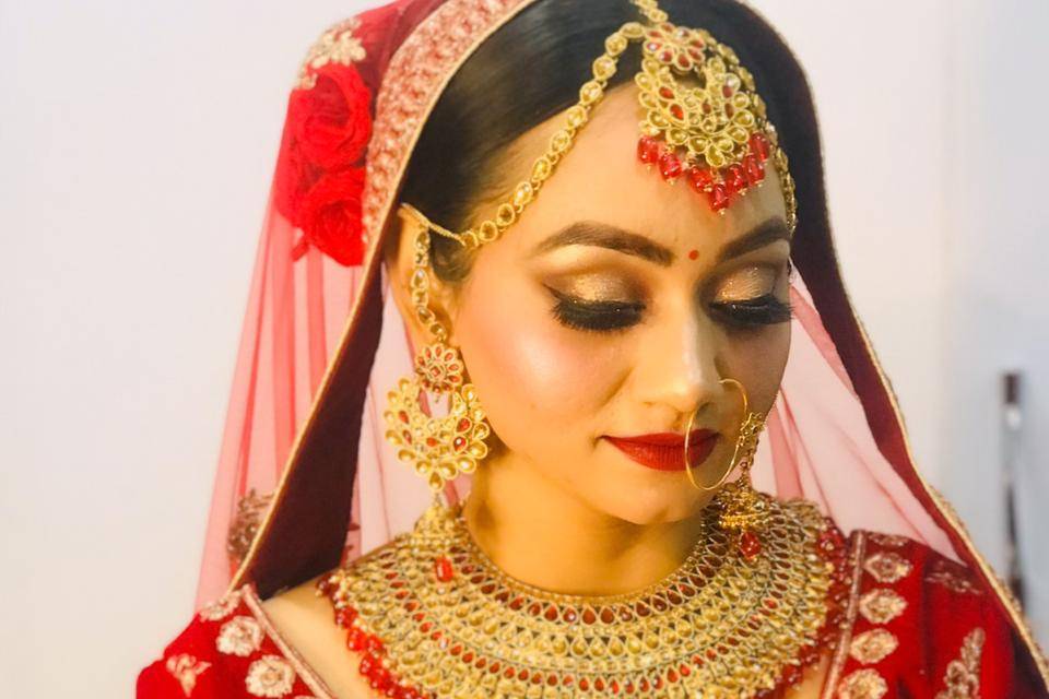 Bridal makeup