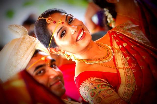 Traditional South Indian bride