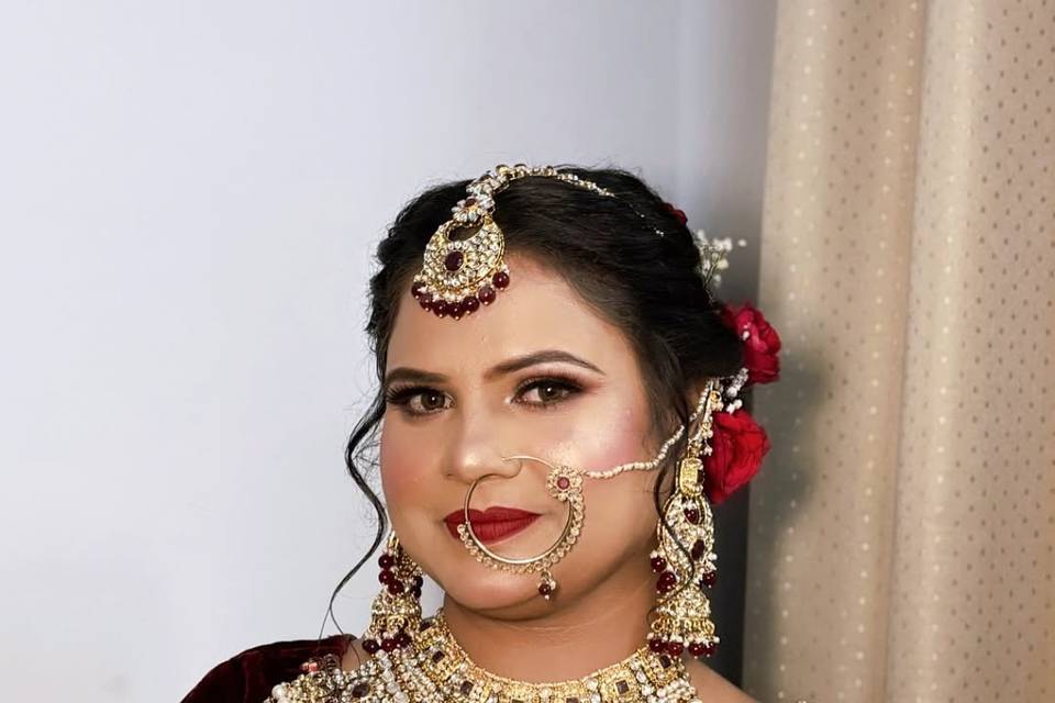 Bridal makeup