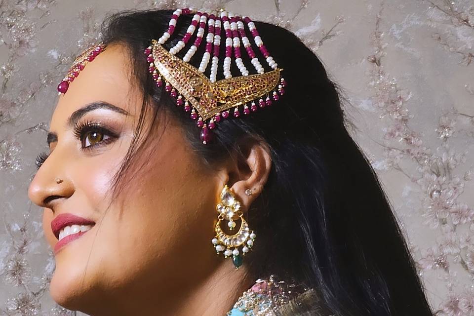 Bridal makeup