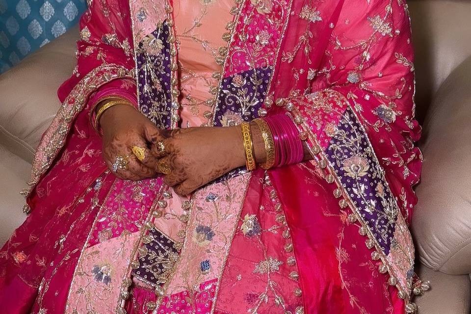 Bridal makeup