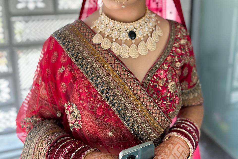 Janvikishnani’s bride