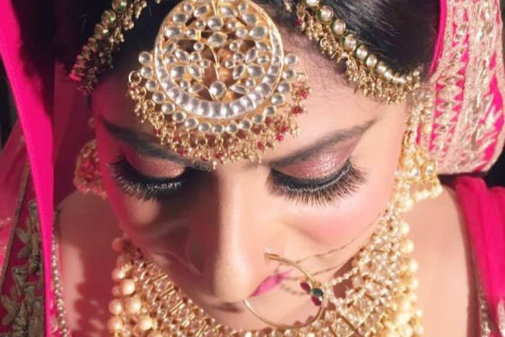 Bridal makeup