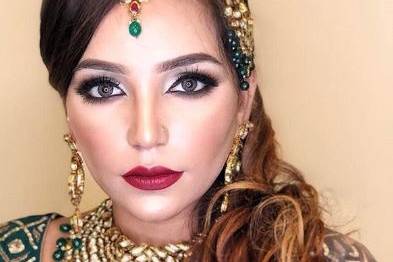 Bridal makeup