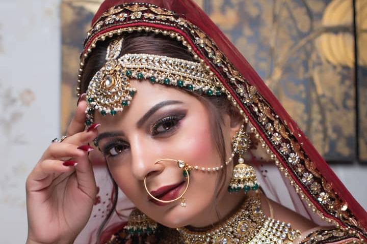 Bridal makeup