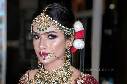 Bridal makeup