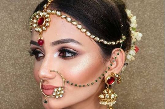 Bridal makeup