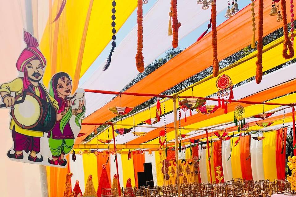 Haldi decor