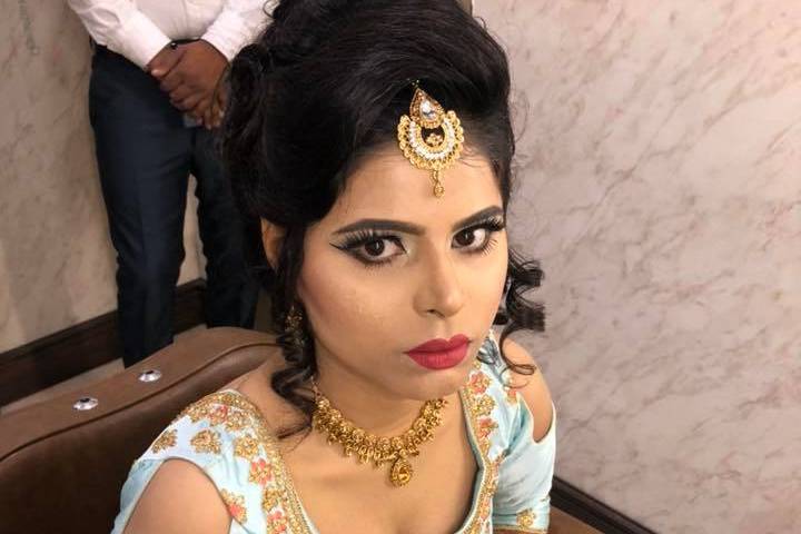 Bridal makeup