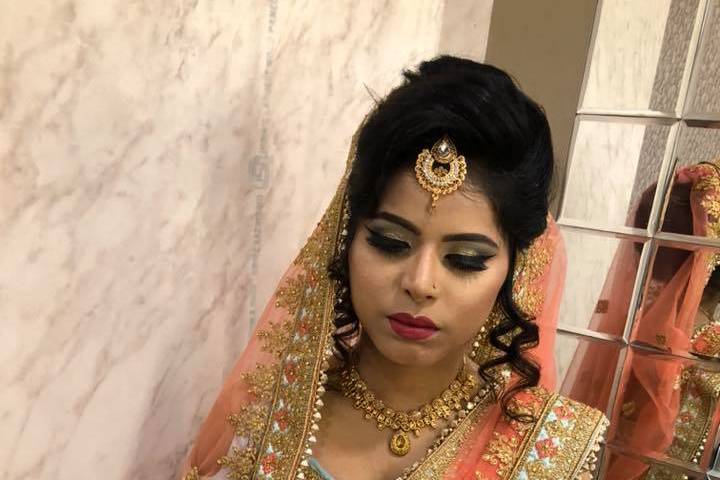 Bridal makeup