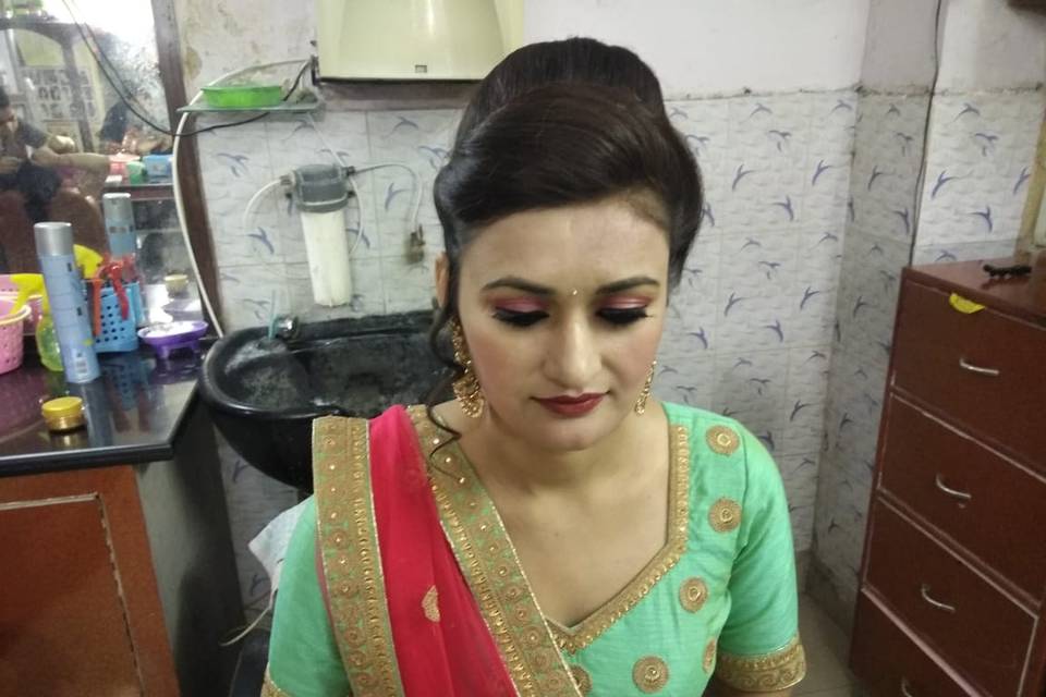 Bridal makeup