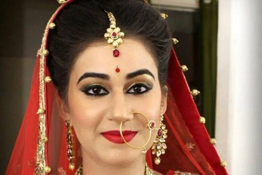 Bridal makeup