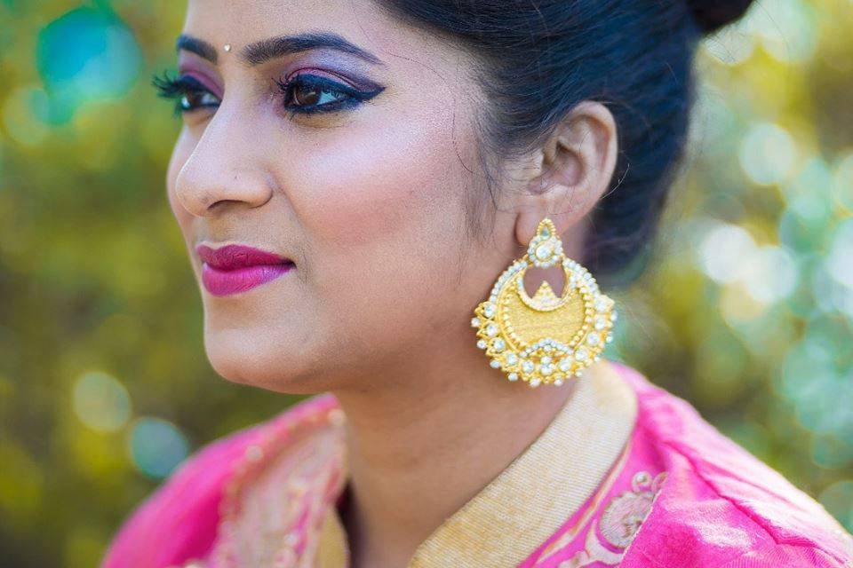 Bridal makeup