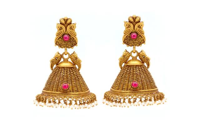 Latest Joyalukkas Gold Earrings Mela Collections - YouTube