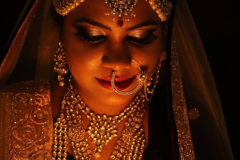 Bridal makeup