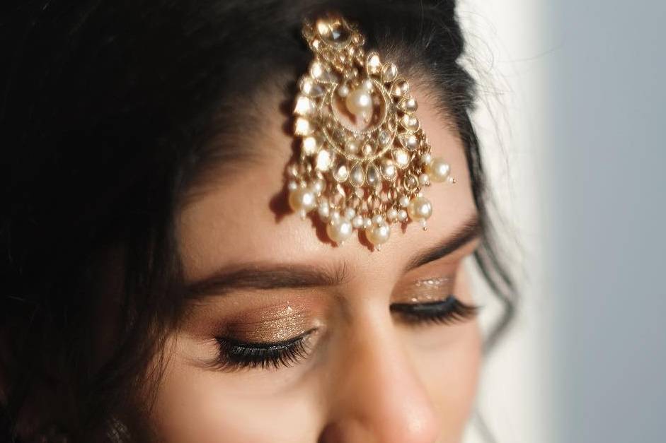 Bridal makeup