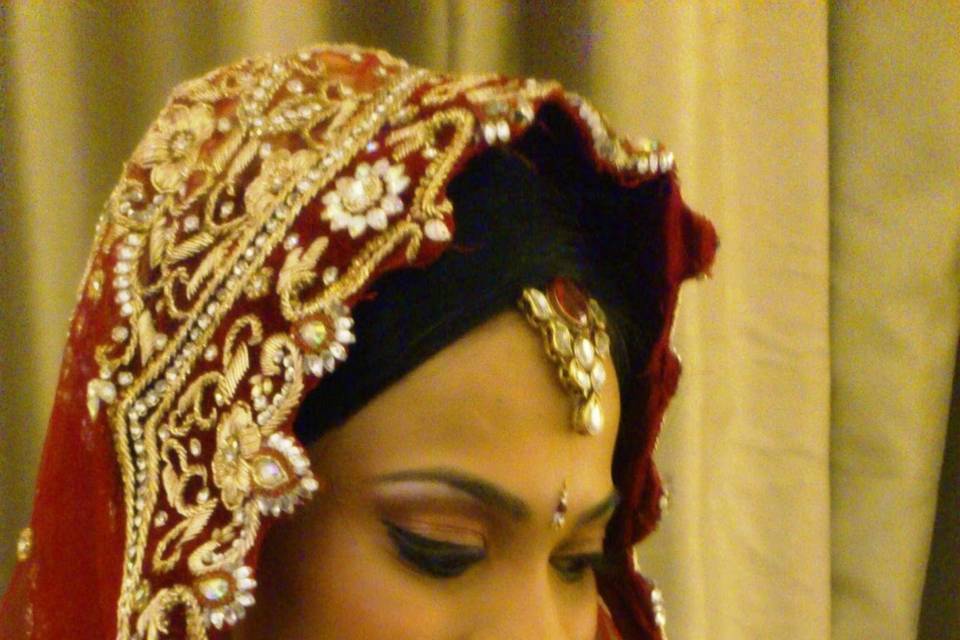 Bridal makeup