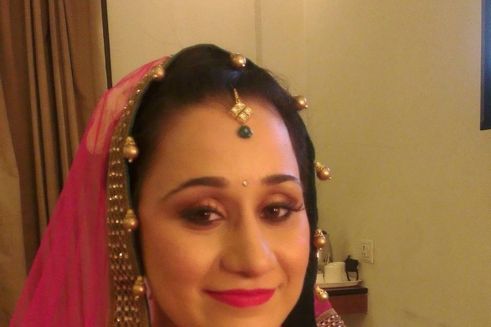 Bridal makeup