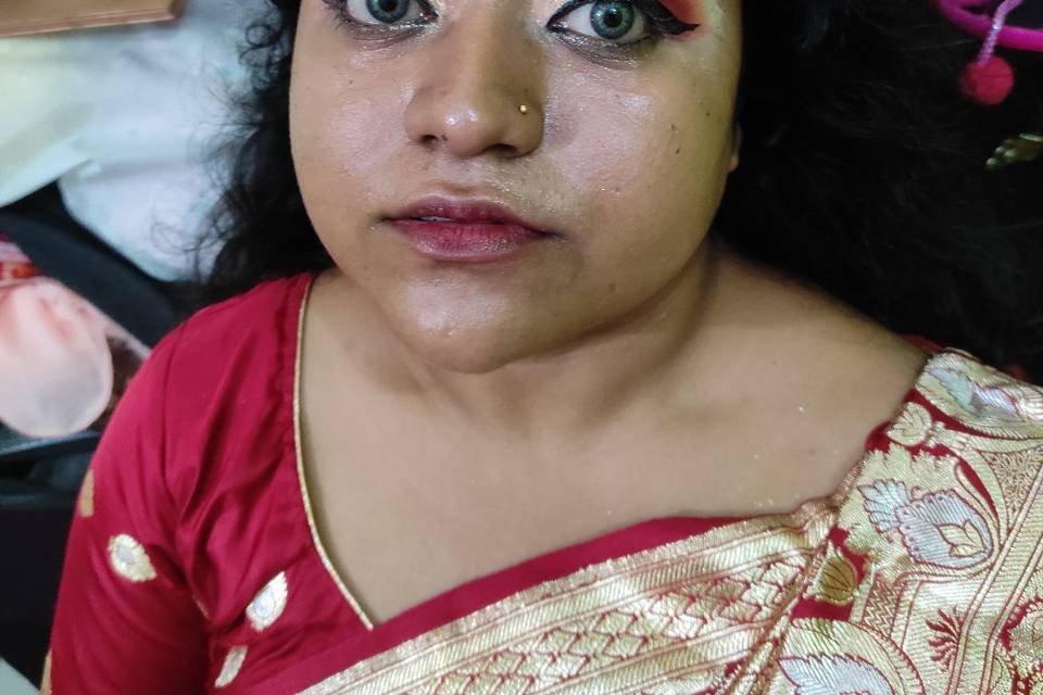 Bengali Bride before look