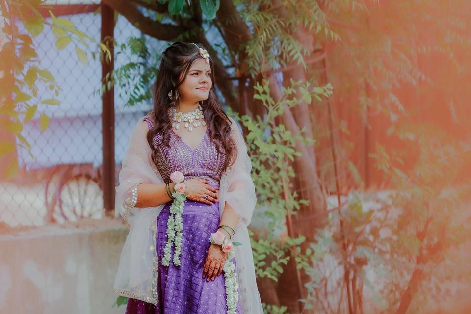 Haldi bride