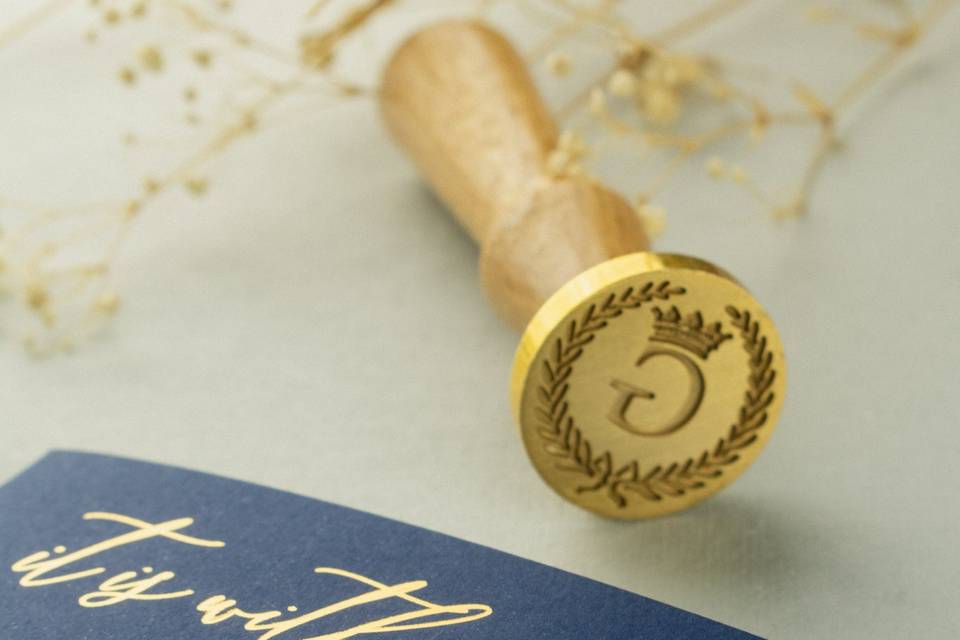 Wedding Invitation Stamp