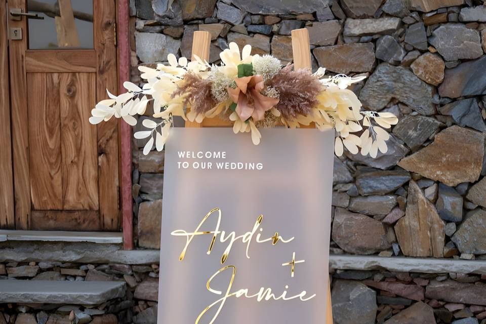 Welcome Board