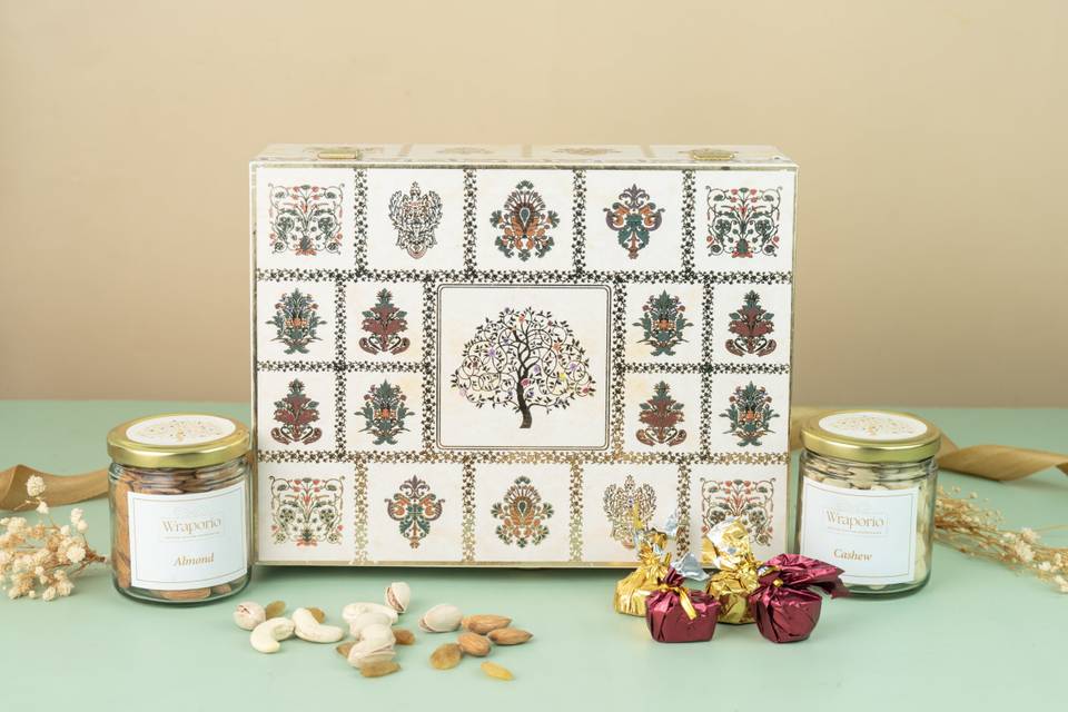 White Wedding Invite