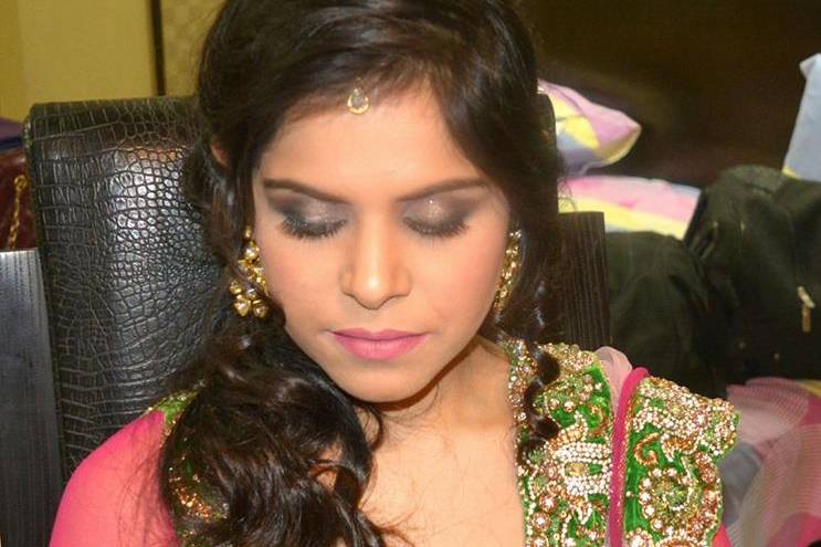 Bridal makeup