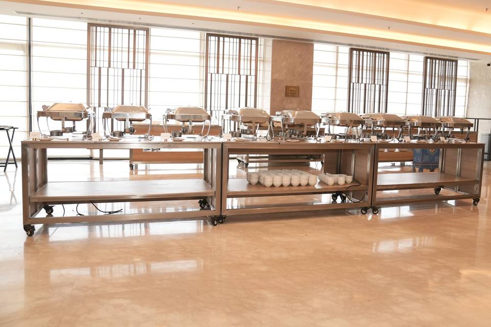 Catering setup