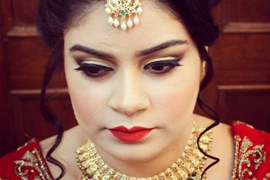 Bridal makeup