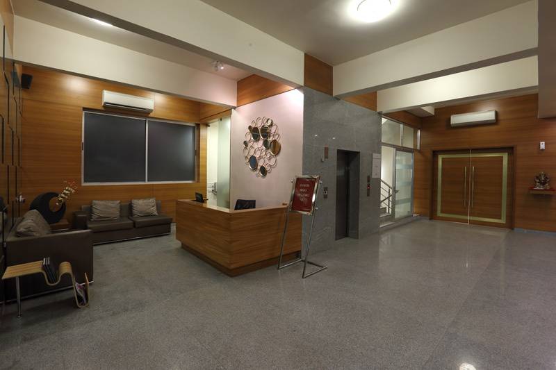 Reception area