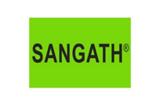 Sangath banquets logo