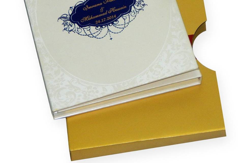 The wedding cards