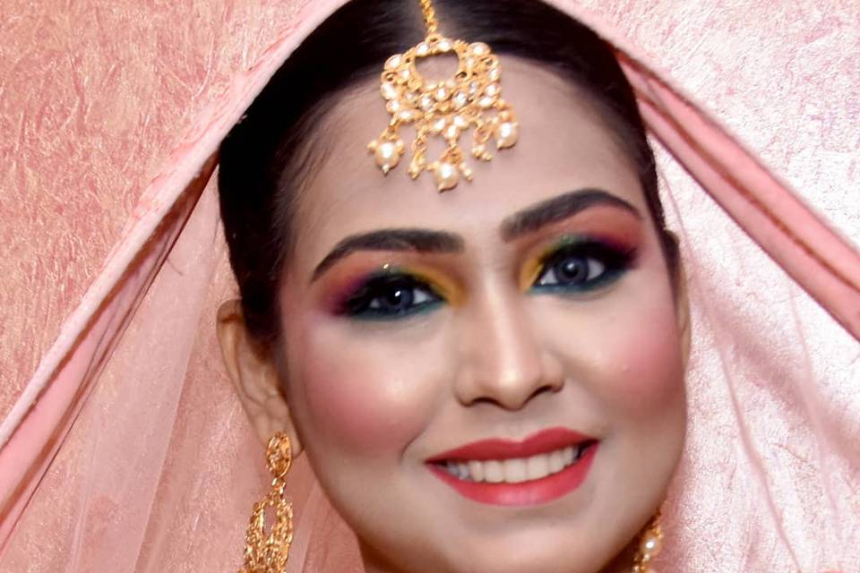 Bridal makeup