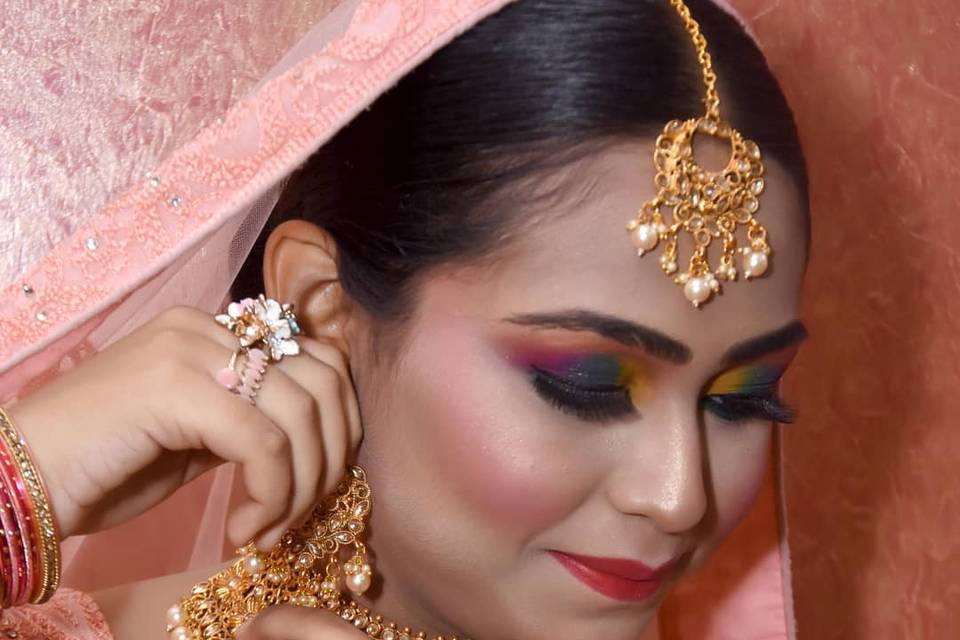 Bridal makeup