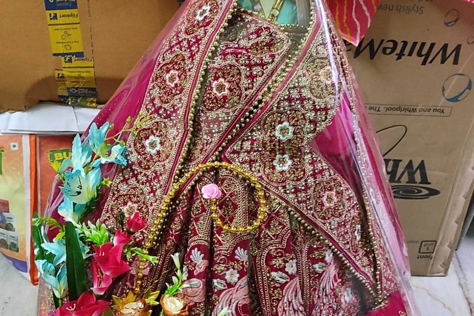 Lahanga Packing Dulhan style