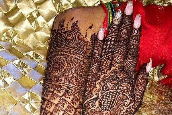 Bridal mehendi design