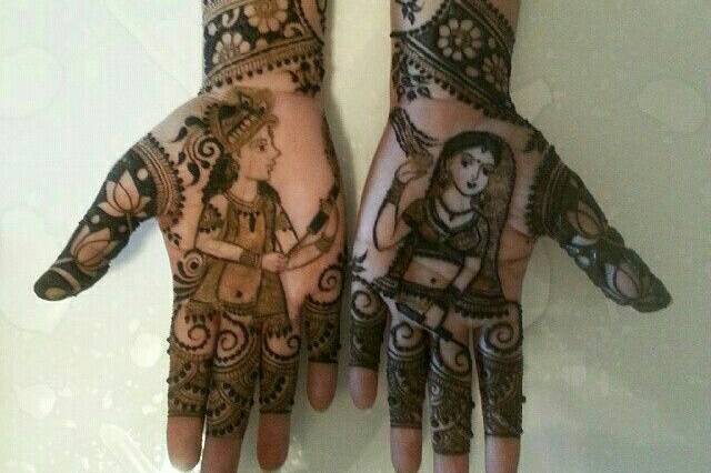 Mehandi Creation by Manu Bishnoi