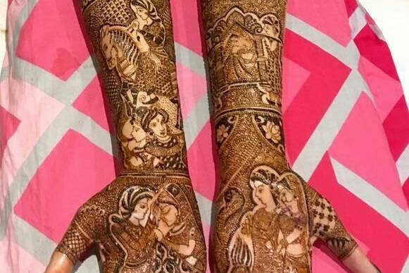 Mehandi Creation by Manu Bishnoi