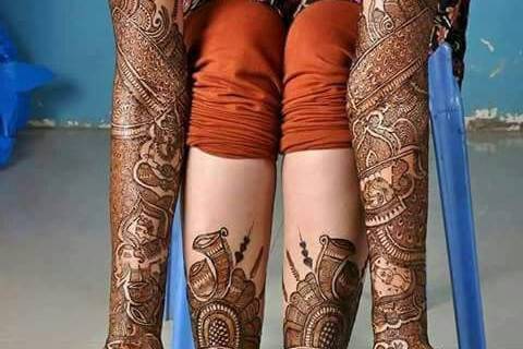 Mehandi Creation by Manu Bishnoi