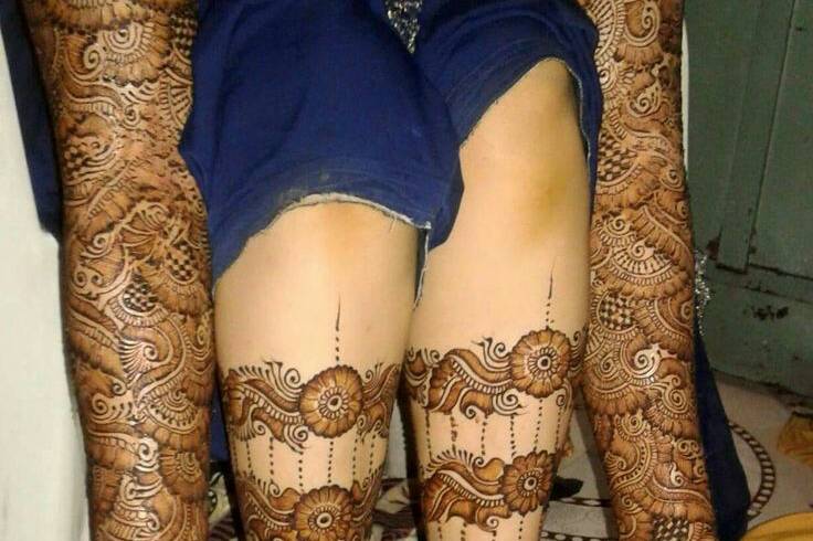 Mehandi Creation by Manu Bishnoi