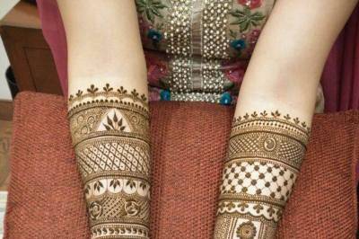 Bridal mehendi design