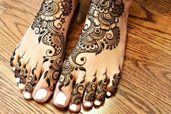 Mehndi creation